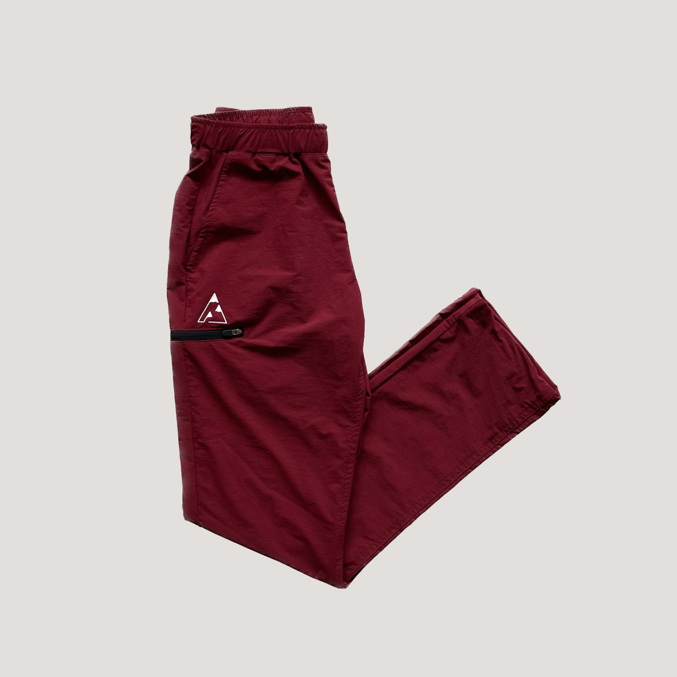 Long Pants - Wine Red