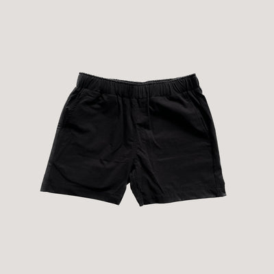 Shorties - Black (with lilac back pocket)