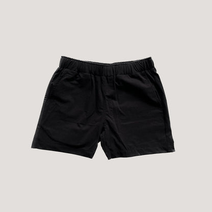 Shorties - Black (with lilac back pocket)