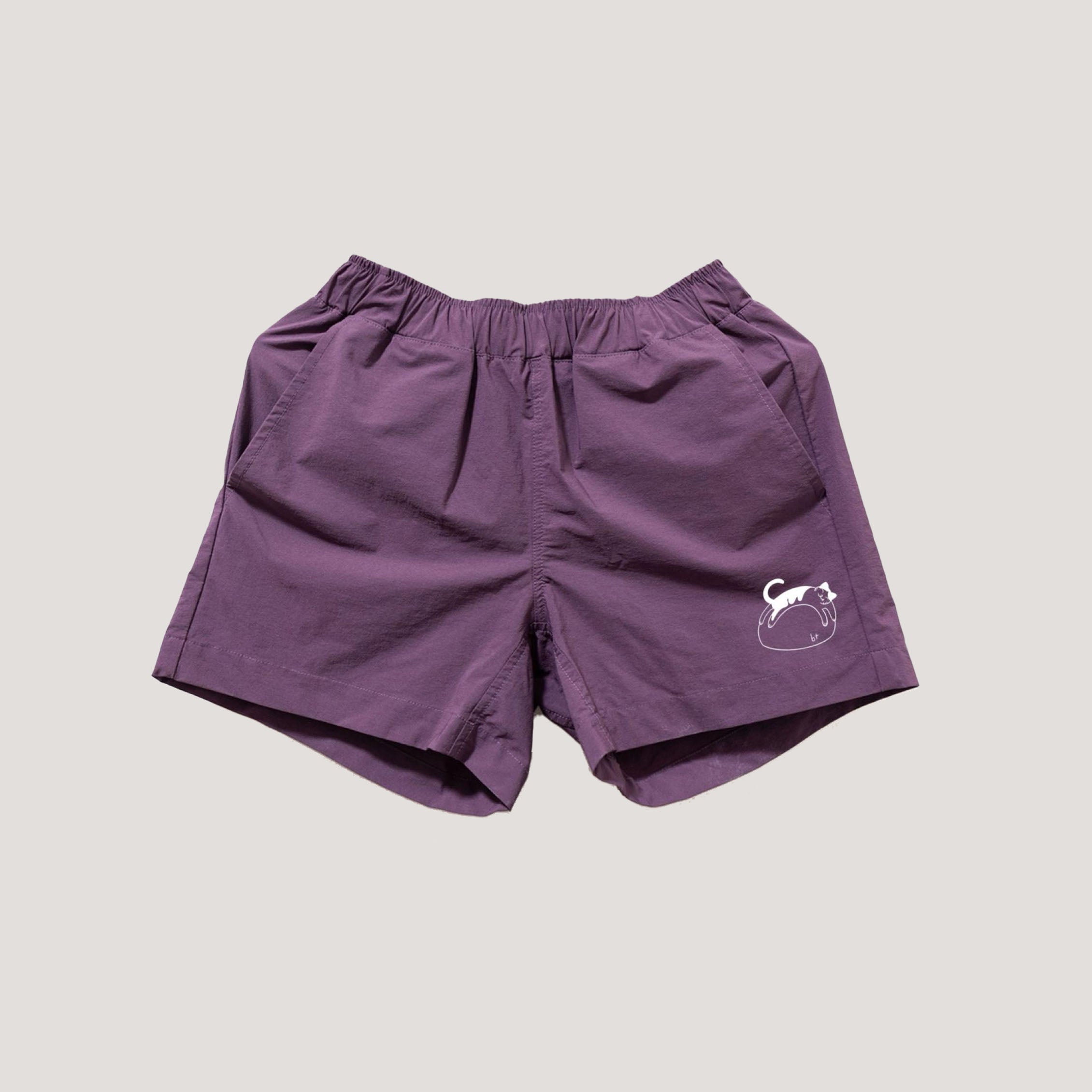 Shorties - B+ Eggplant