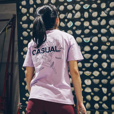 Floral Tee - Lilac