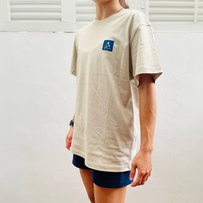 Heavyweight Patch Logo Tee - Sand