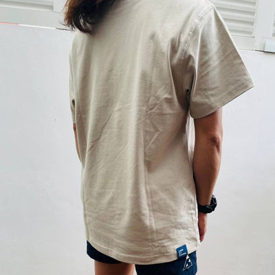 Heavyweight Patch Logo Tee - Sand