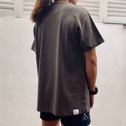 Heavyweight Patch Logo Tee - Slate
