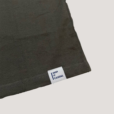 Heavyweight Patch Logo Tee - Slate
