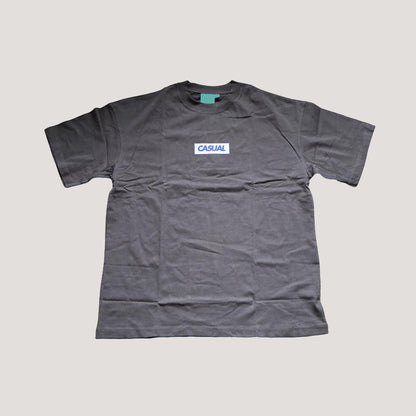 Oversized "CWF" Tee - Graphite