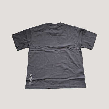 Oversized "CWF" Tee - Graphite