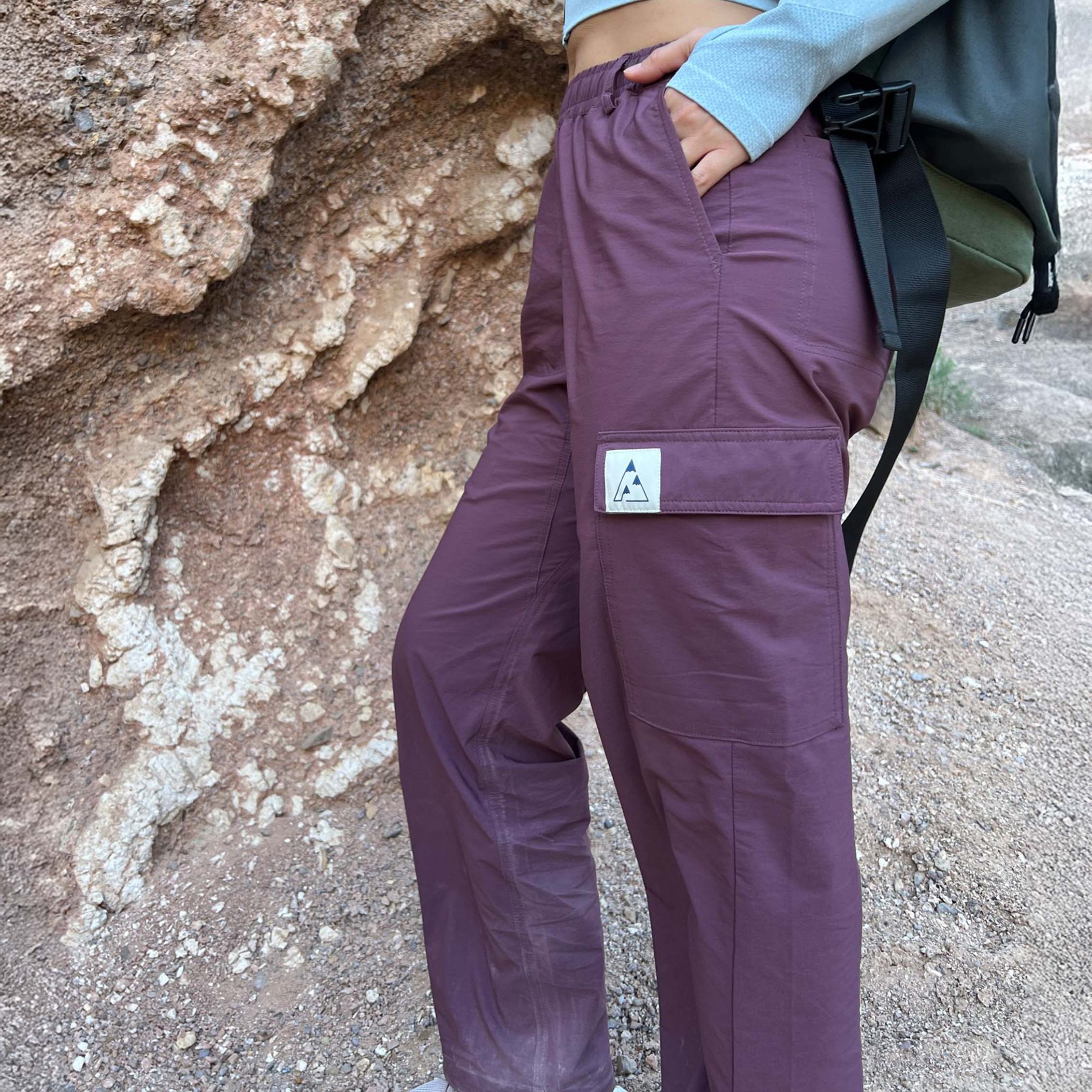 Cargo Pants Lite - Plum