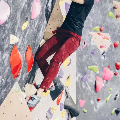 Long Pants - Wine Red