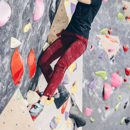 Long Pants - Wine Red